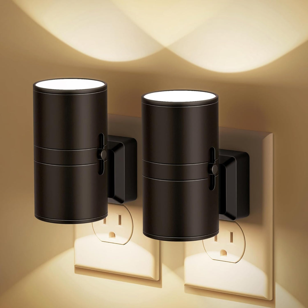 GlowLite - Dimbare LED Nachtlamp met Schemersensor | Plug-In Sfeerverlichting voor Elke Kamer