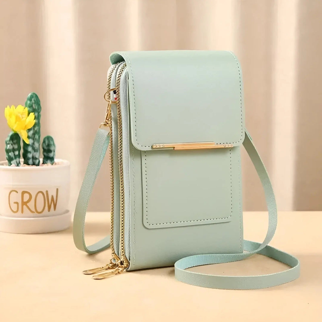 Trendy Leren Anti-Diefstal Dames Schoudertas - SecureStyle