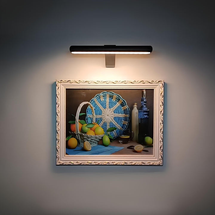 Wandlamp in galeriestijl