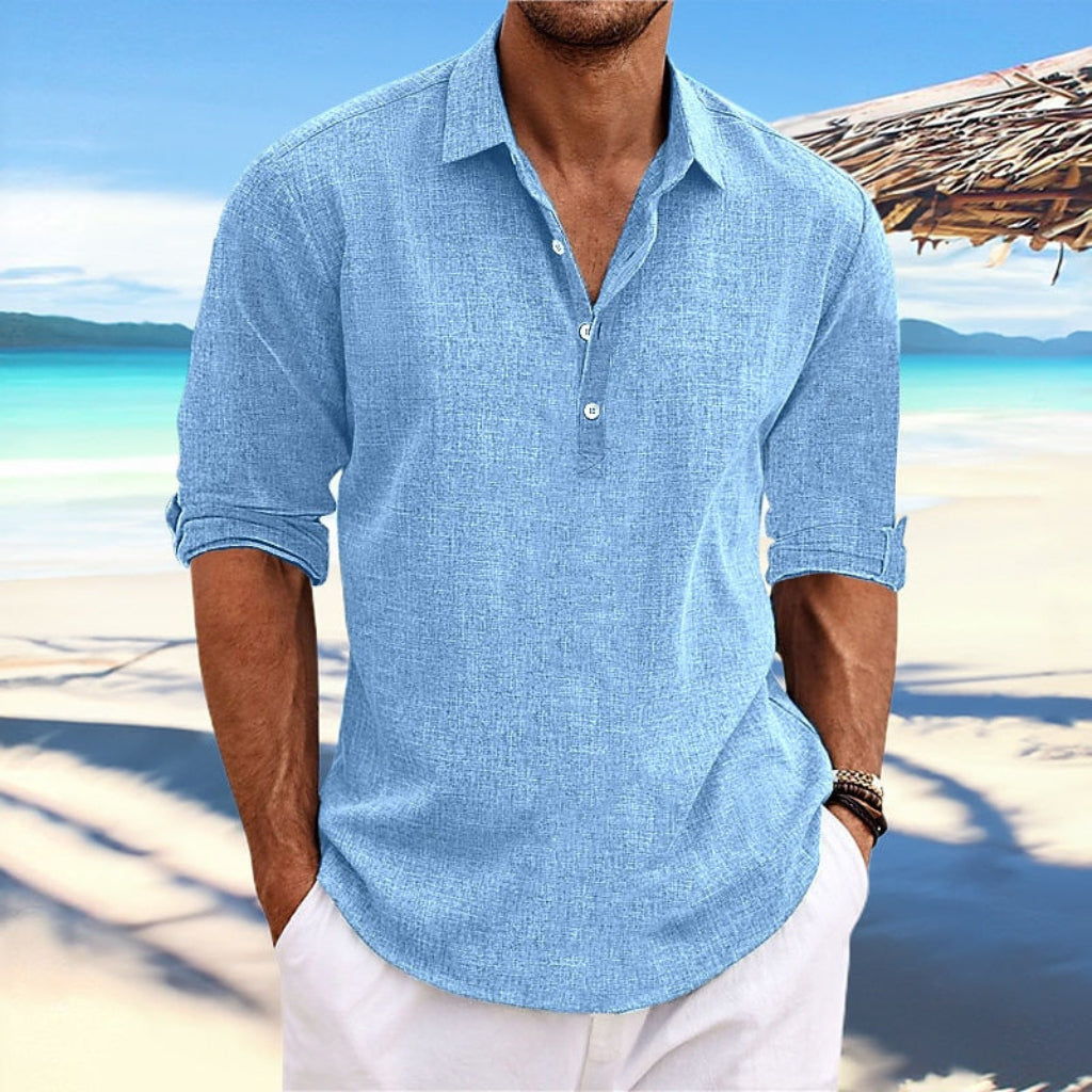 Sweat-absorbent Wrinkle-free Casual Short-sleeve