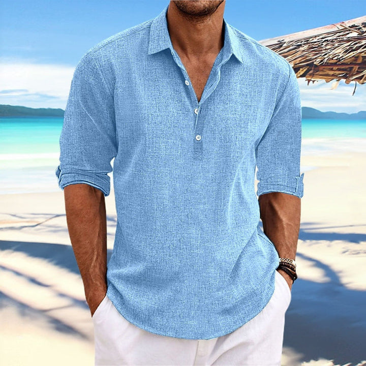 Sweat-absorbent Wrinkle-free Casual Short-sleeve