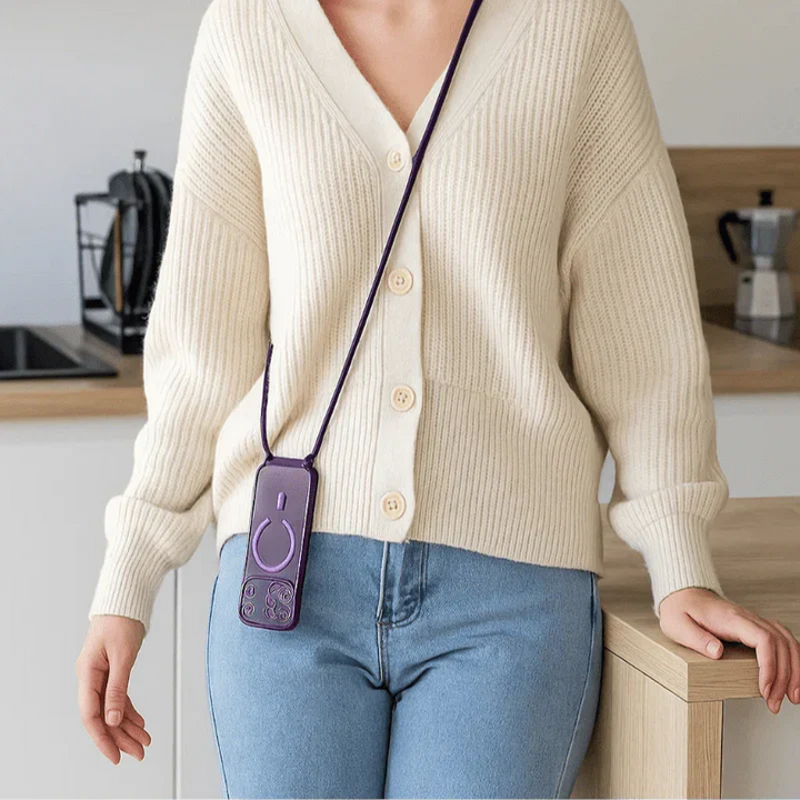 CarryLink telefoonhoesje met koord: valbestendig gemak