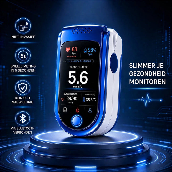 Duidelijke displays voor elke dagelijkse gezondheidscontrole