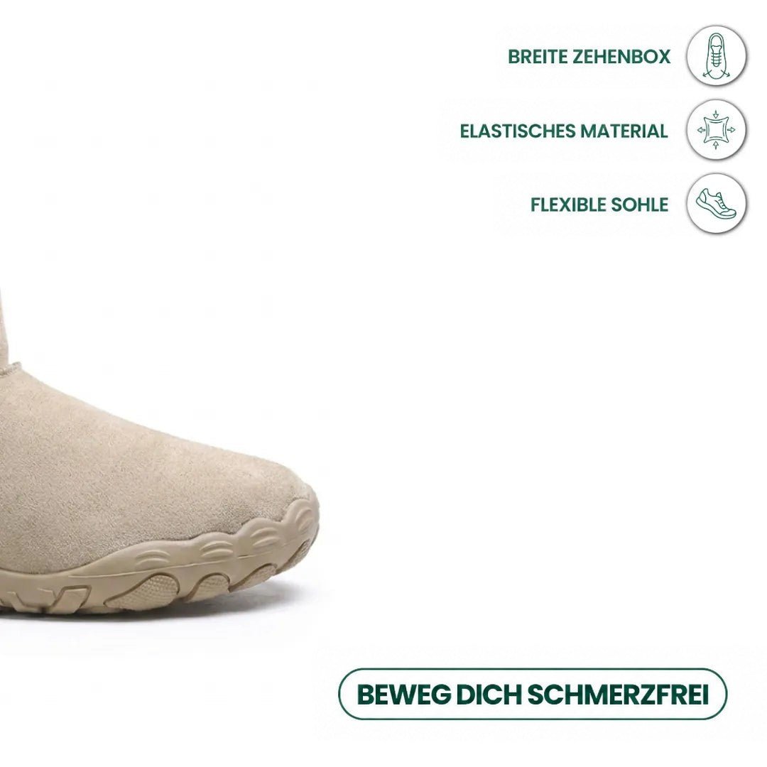 Waterdichte barefootlaarzen met warme voering
