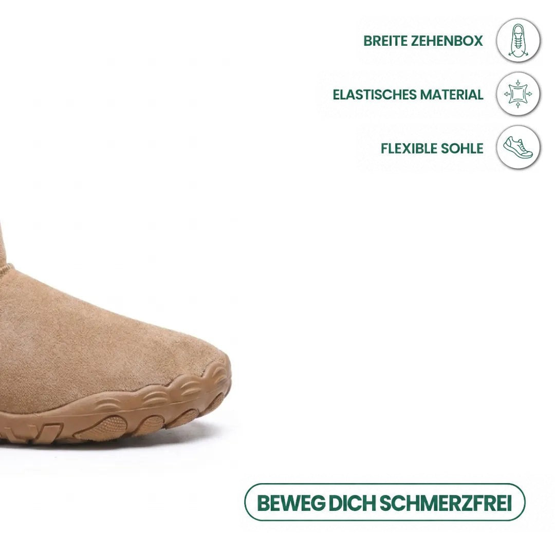 Waterdichte barefootlaarzen met warme voering