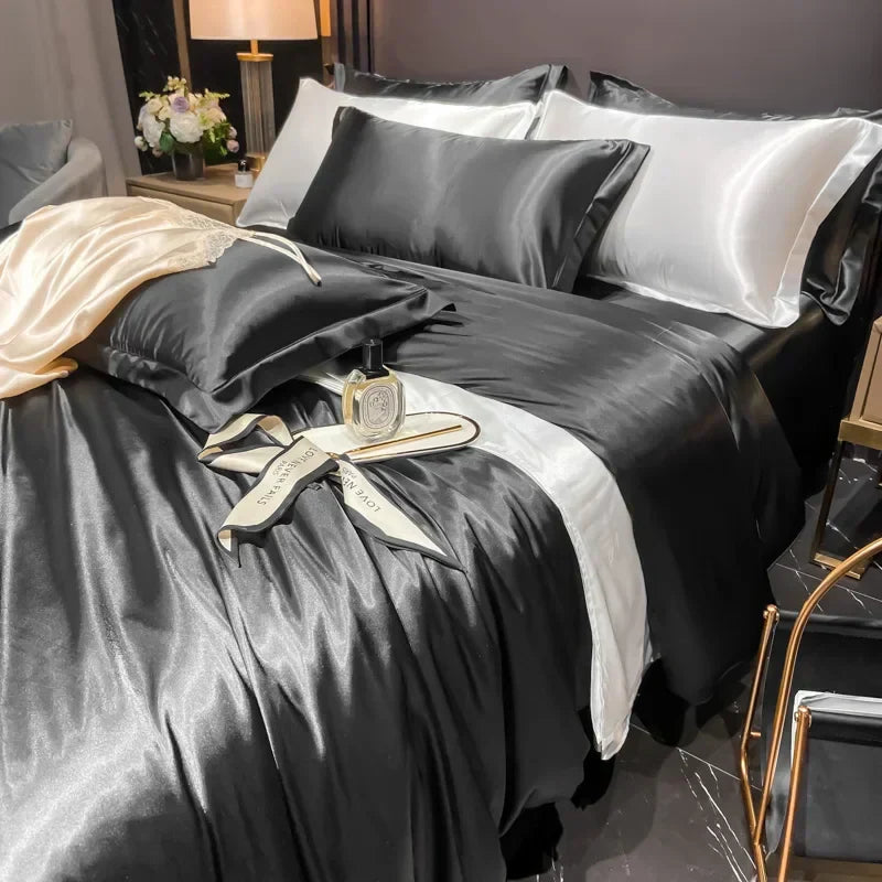 SilkLoom - Luxueus Zijde Beddengoed Set van 100% Pure Zijde Voor Ultiem Slaapcomfort