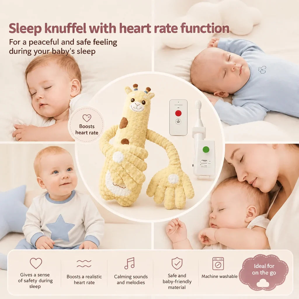 DreamBuddy – Kalmerend knuffeldier om baby's in slaap te helpen