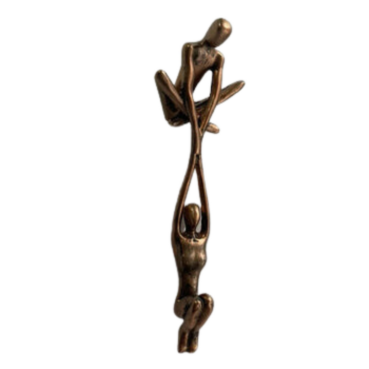 HarmonyHomes - Liefdesbeeldje voor Decoratie | Uniek Sculptuur Voeg Balans en Stijl Toe