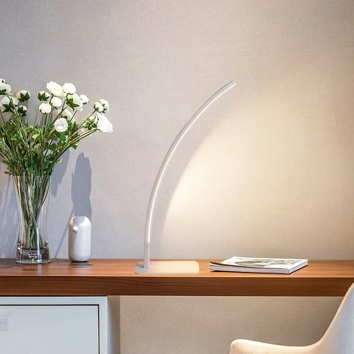 BrightGlow - Minimalistische USB LED Bureaulamp met Verstelbare Verlichting