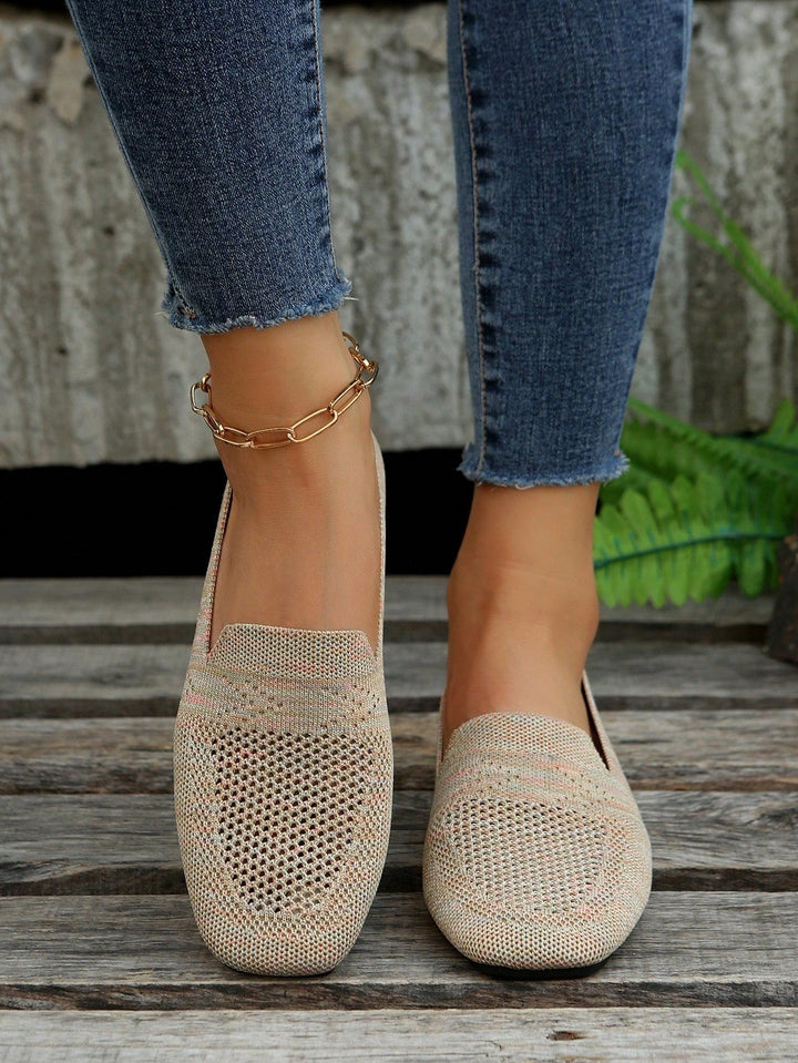 Orthopedische instapsneakers voor dames met zacht voetbed en ademend mesh
