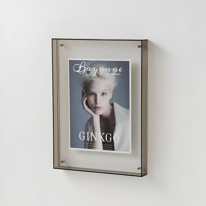 Moderne transparante displaylijst fotolijst voor in huis