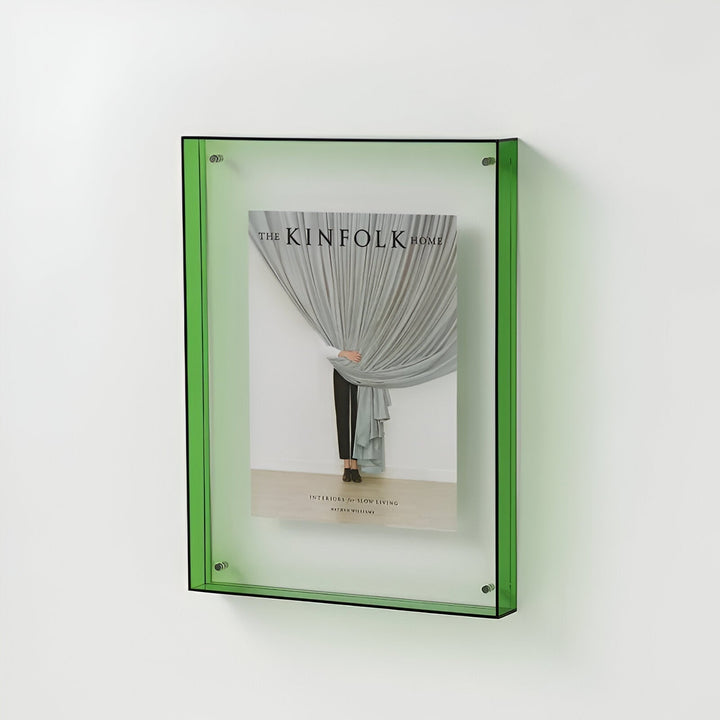 Moderne transparante displaylijst fotolijst voor in huis