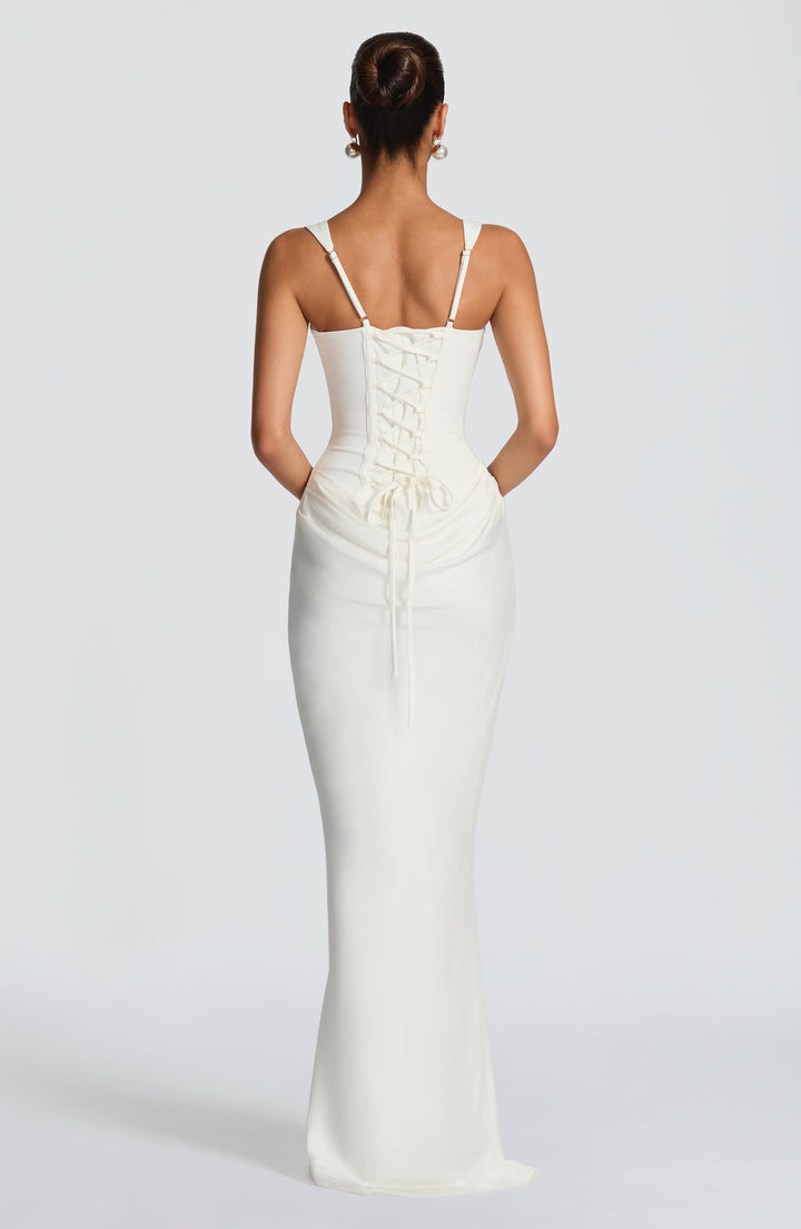 Indy bodycon maxi-jurk