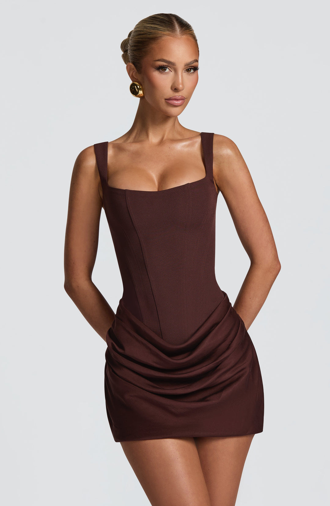 Indy bodycon mini-jurk