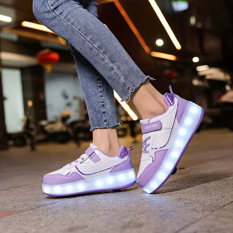 Trendy Rolschoenen voor kinderen - met lampjes