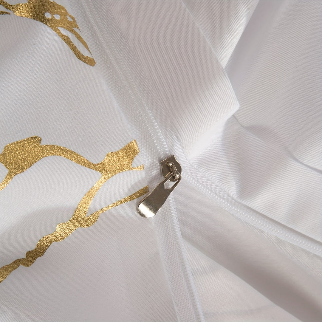 Elegante dekbedovertrekset voor slaapkamerdecor