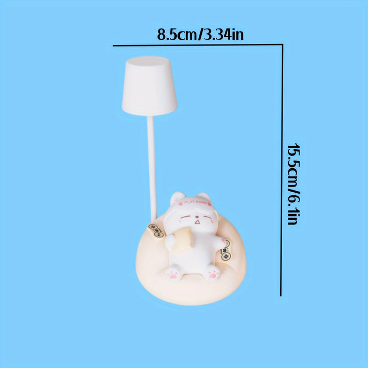 BrightLite - Draagbare LED Nachtlamp met USB-Oplaadbare Batterij