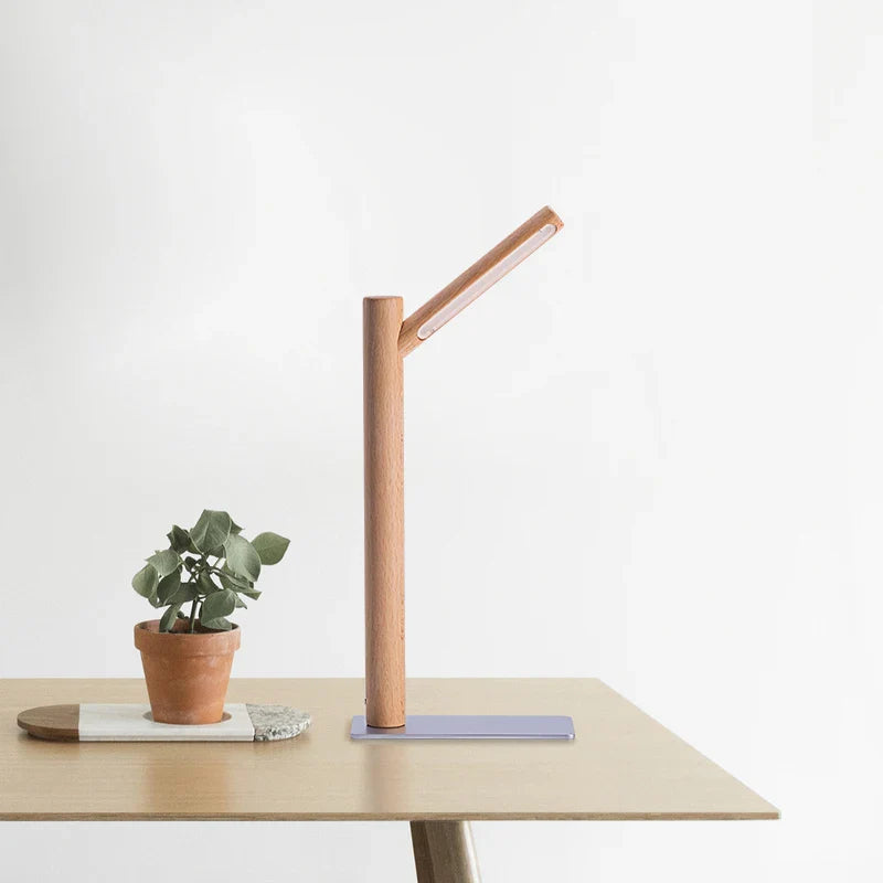 GlowBright - Stijlvolle LED Bureau Lamp met 360° Verstelbare Kop voor Oogvriendelijke Verlichting