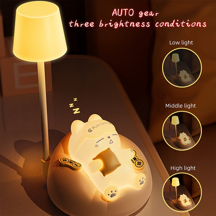 BrightLite - Draagbare LED Nachtlamp met USB-Oplaadbare Batterij