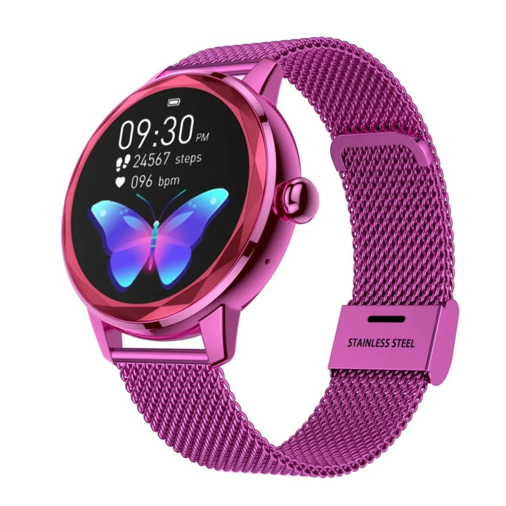 Smartwatch Dames Smart Gold – Luxe Sporthorloge in Roestvrij Staal