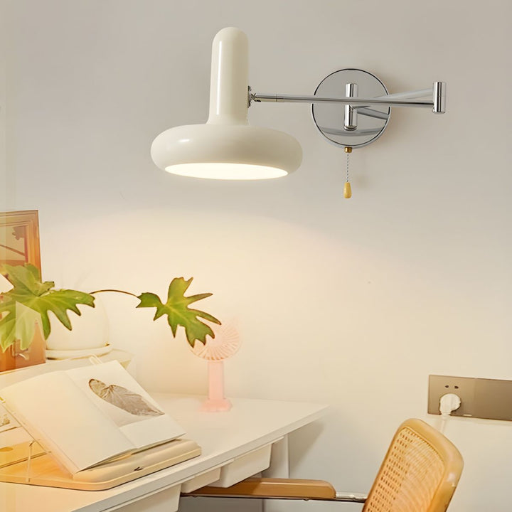 GlowLite - Wandlamp Met Verstelbare Swingarm Voor Een Stijlvolle Sfeer