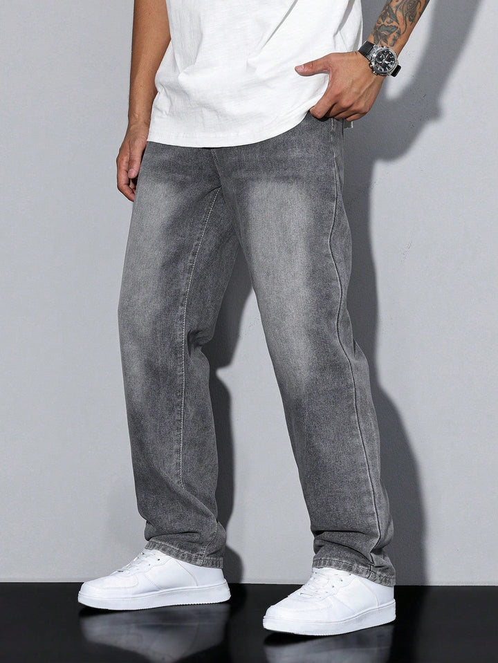 Casual herenjeans met rechte pijp – Mailand