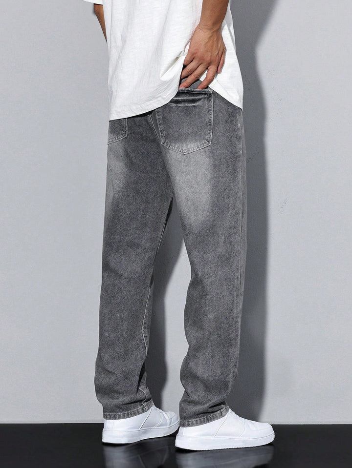 Casual herenjeans met rechte pijp – Mailand