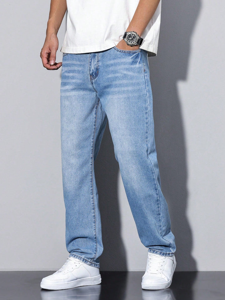 Casual herenjeans met rechte pijp – Mailand
