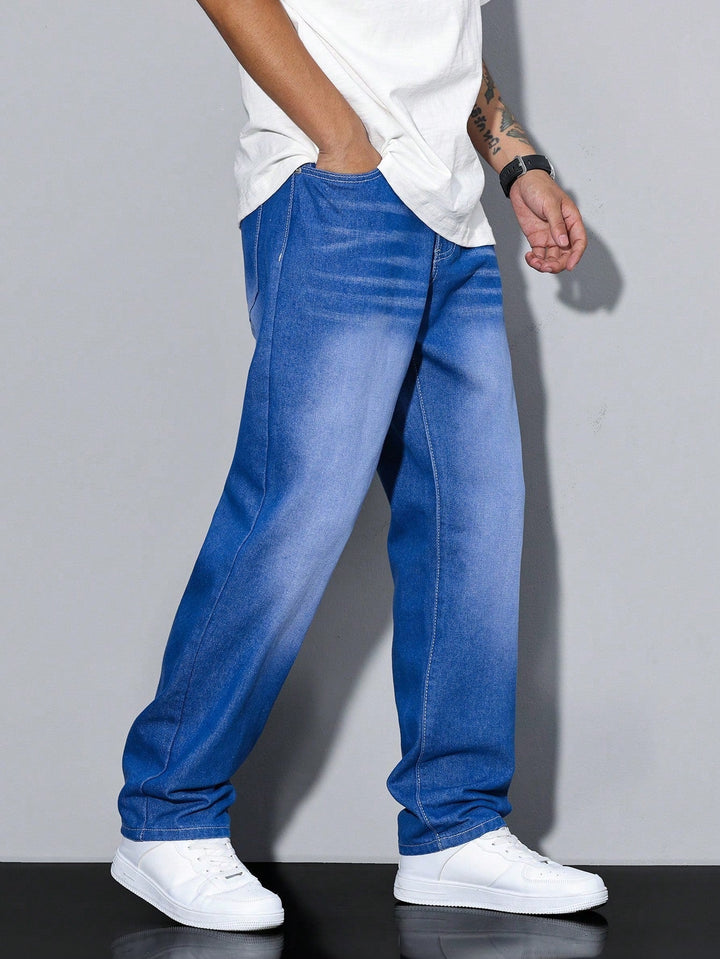 Casual herenjeans met rechte pijp – Mailand