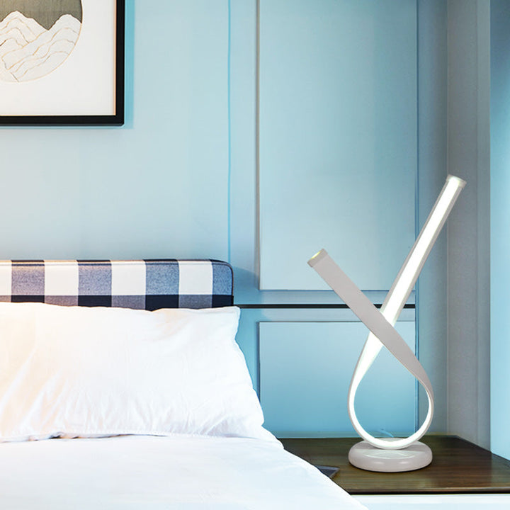 GlowUp - Minimalistische Metalen LED Tafellamp met Rustgevend Licht