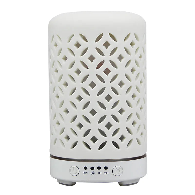 ZenLight - Stijlvolle Keramische Diffuser met LED Sfeerverlichting