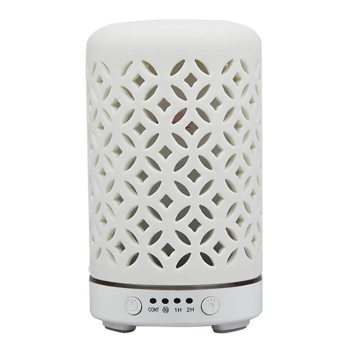 ZenLight - Stijlvolle Keramische Diffuser met LED Sfeerverlichting