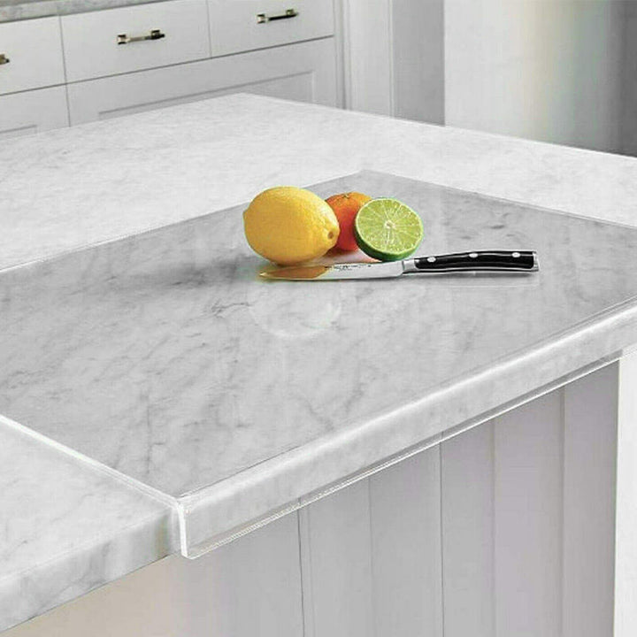 CrystalChef - Transparante Snijplank Met Antislip & Moderne Look