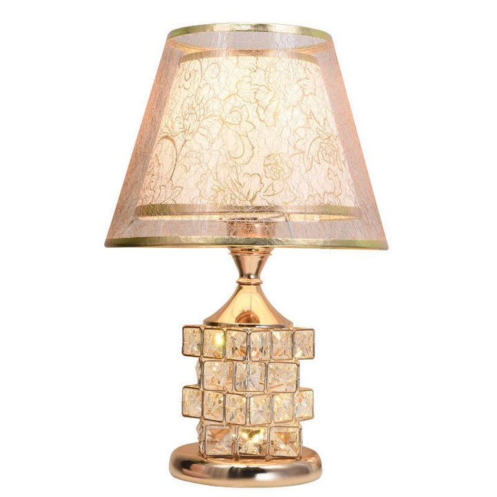 LumiLux - Elegante Kristallen Tafellamp met Dimbare LED Verlichting