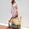 Elegante Dames Shirtjurk met Kraag