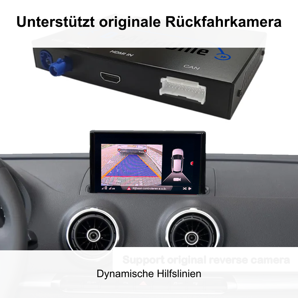 Carplay & Android auto | Module Audi 2013 t/m 2018 | Draadloos