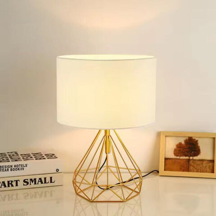 LumiGlow - Geometrische Tafellamp met Warm Ambientelicht