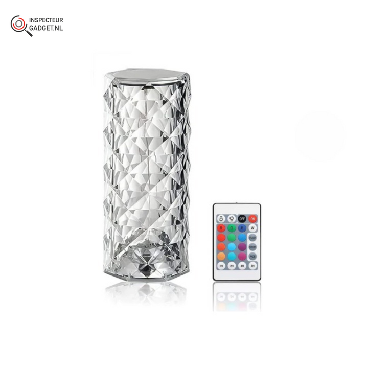 GlowLux - Draadloze LED Tafellamp met Oplaadbare Batterij en 16 Kleuren