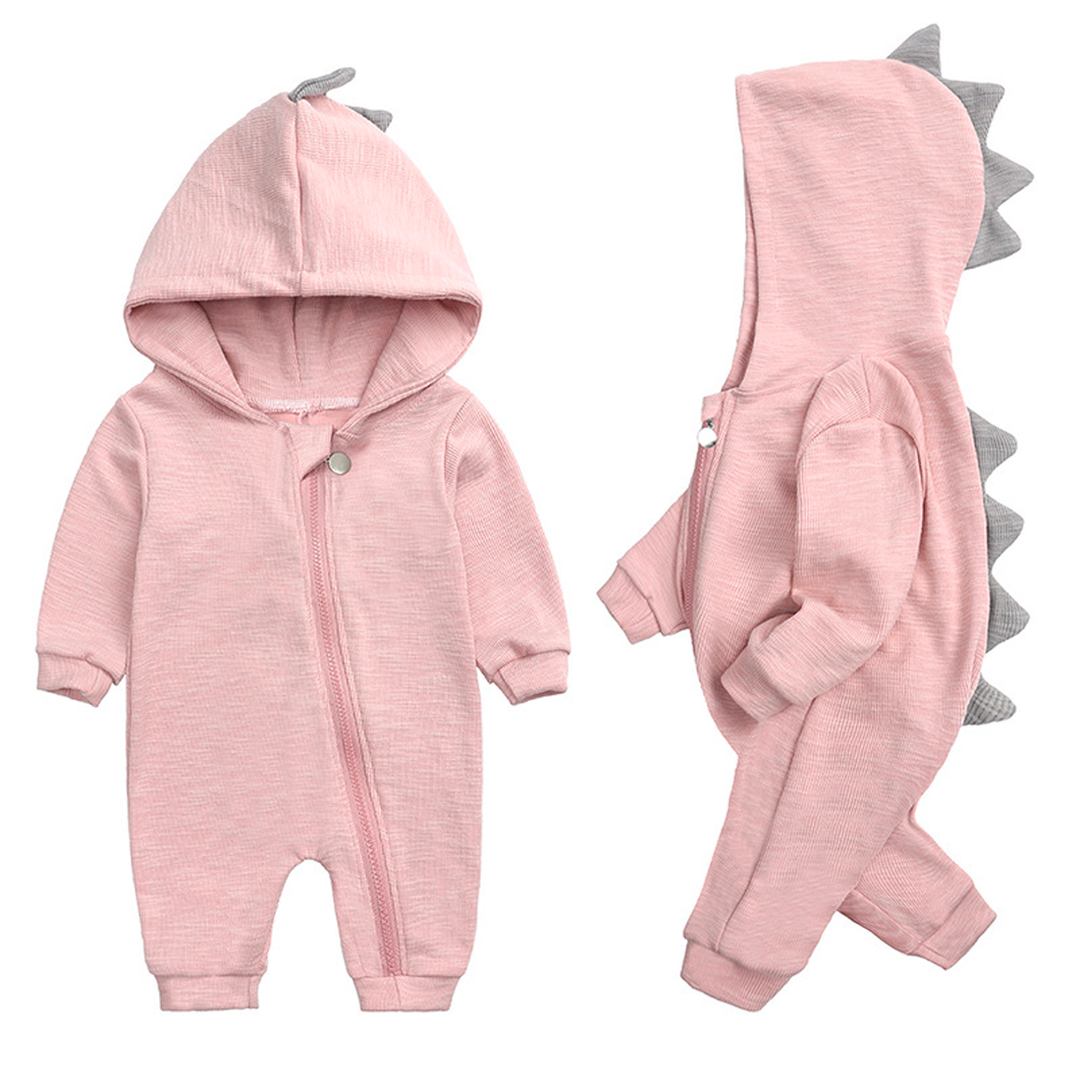 Herfstbody voor Baby's met Dinosaurus Capuchon – Magische DinoDream Body