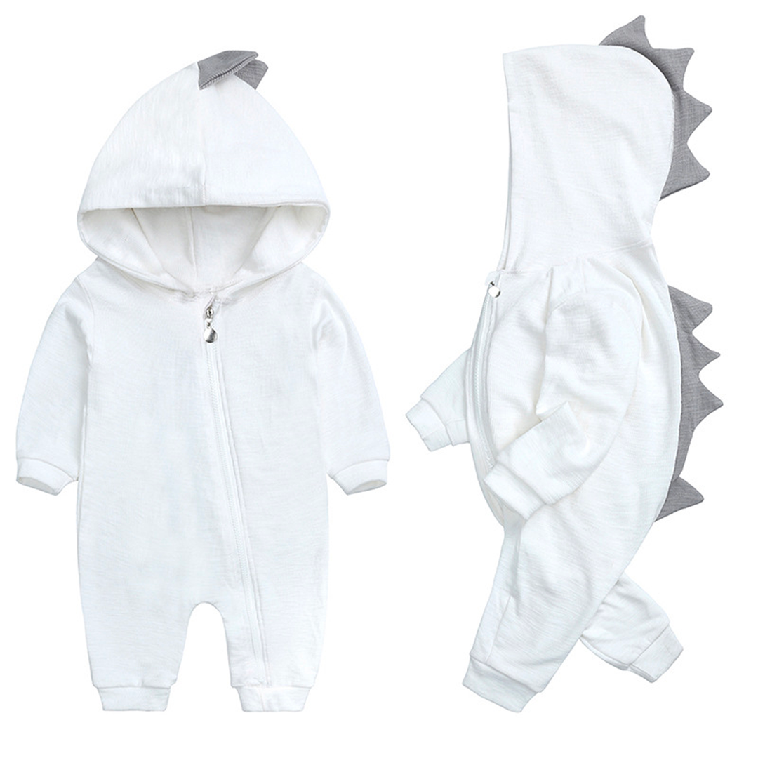 Herfstbody voor Baby's met Dinosaurus Capuchon – Magische DinoDream Body