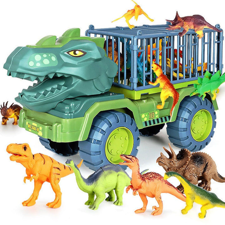 Dinosaurusvrachtwagen speelgoed voor kinderen interactieve prehistorische speelset