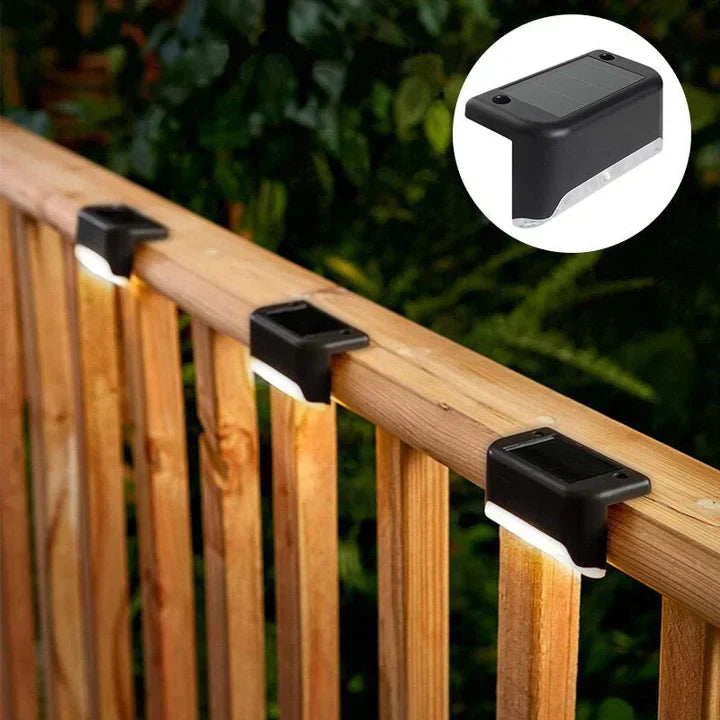 6+2 GRATIS | Solar Tuinlamp | Waterdichte LED Buitenverlichting | Warm Licht | Veilige en Sfeervolle Verlichting