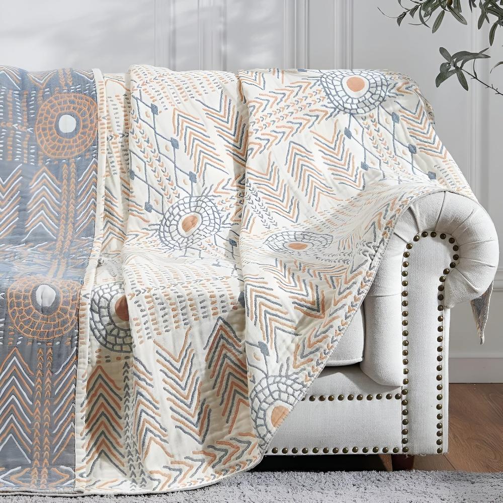 Elegante omkeerbare deken, veelzijdig accent voor bank en slaapkamer