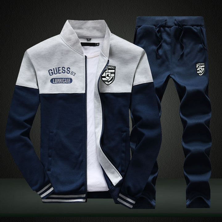 Heren trainingspak - sportief en comfortabel - Baseball style