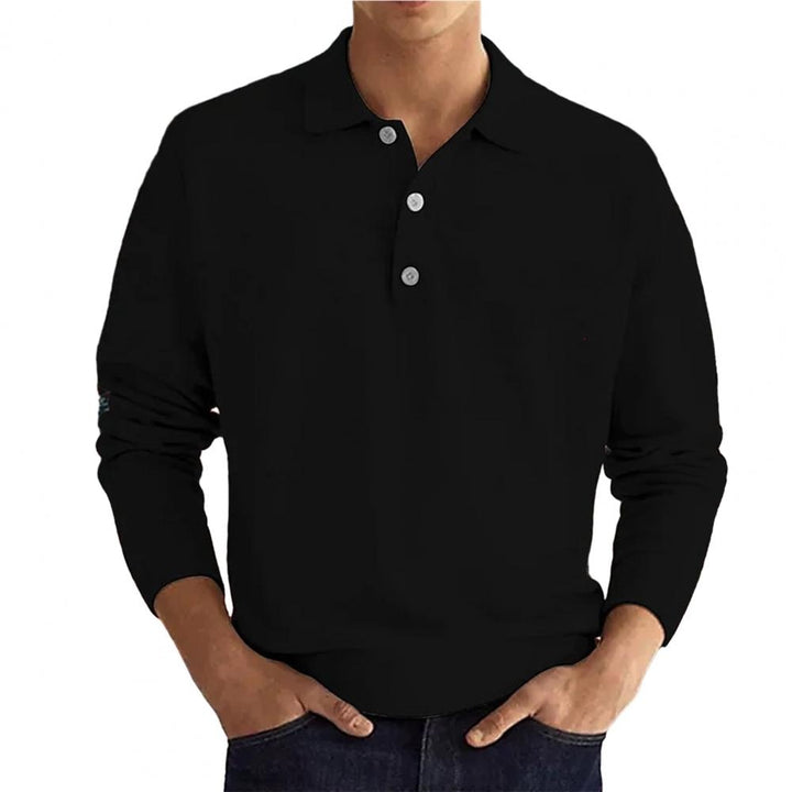 Poloshirt met lange mouwen heren - maximale elegantie en comfort - Thibo