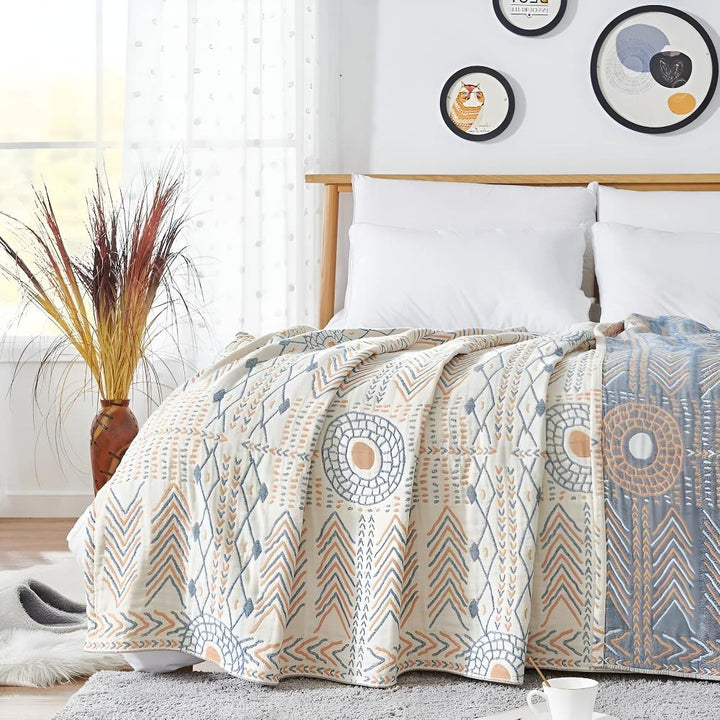 Elegante omkeerbare deken, veelzijdig accent voor bank en slaapkamer
