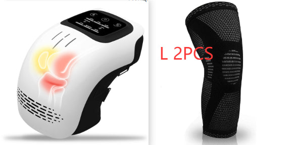 Oplaadbaar kniemassage-apparaat met warmte, kneden en trillen