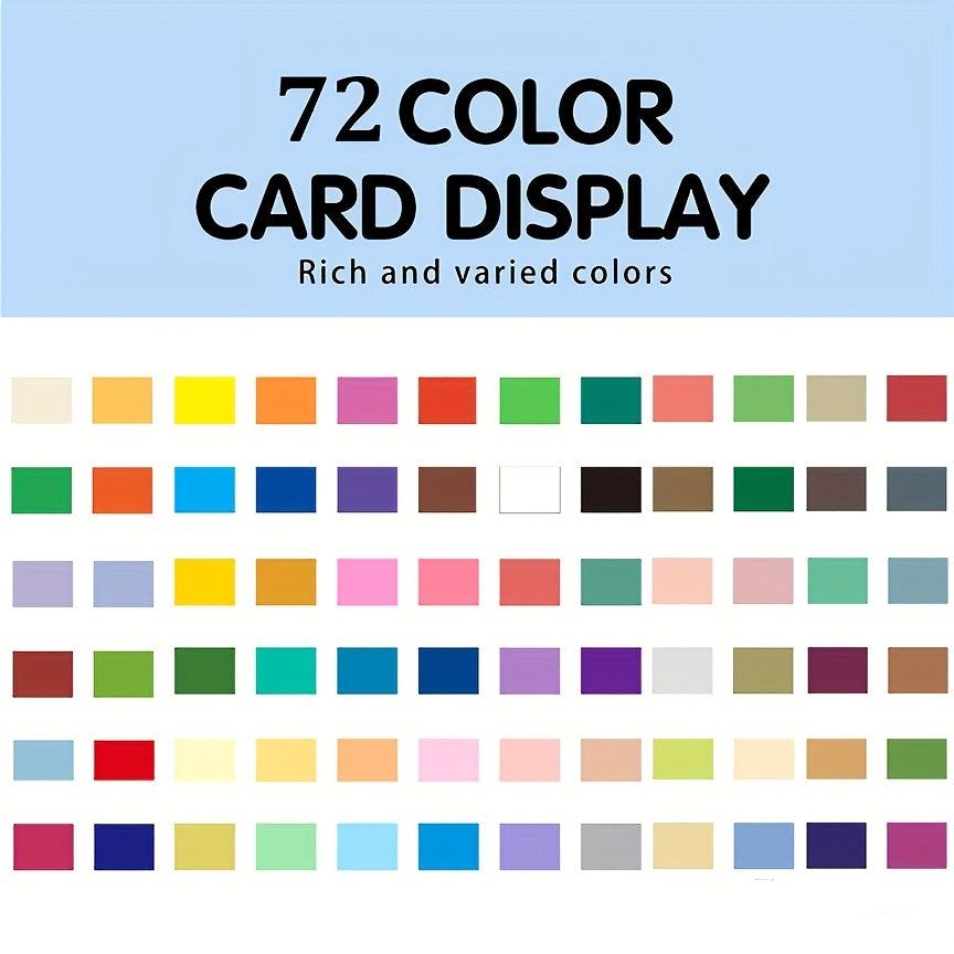 72 Acrylstiften in 72 Kleuren – Perfect voor Creatief Schilderen op Diverse Oppervlakken