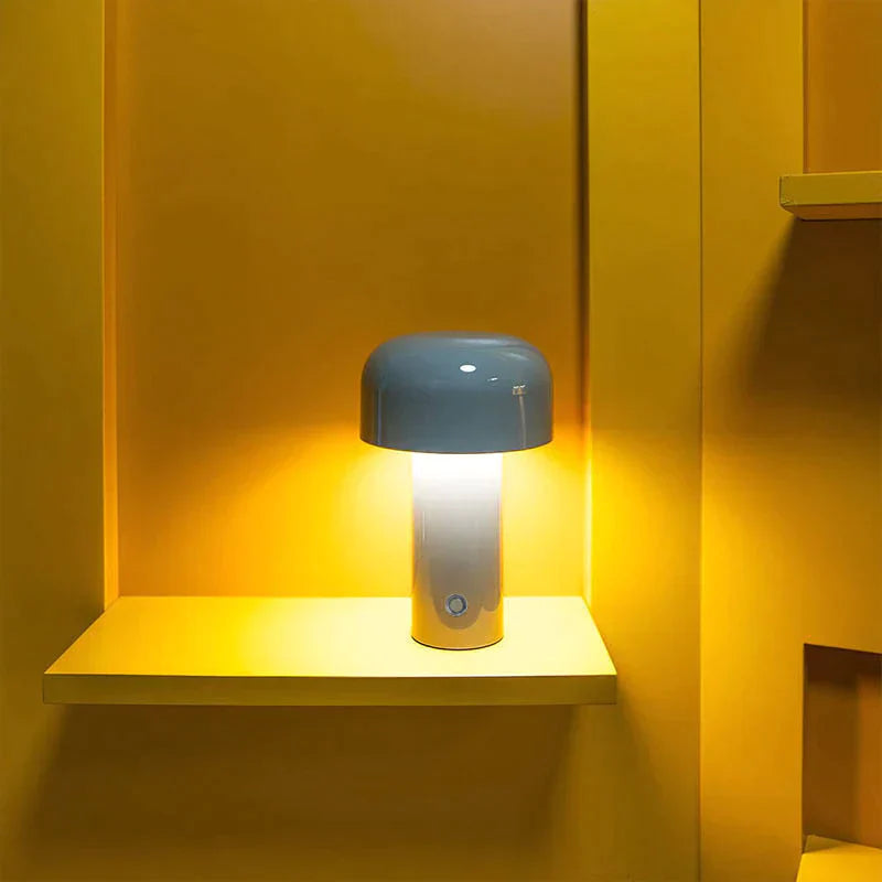 BrightLight - Draadloze LED Tafellamp met Touch & USB-oplaadfunctie