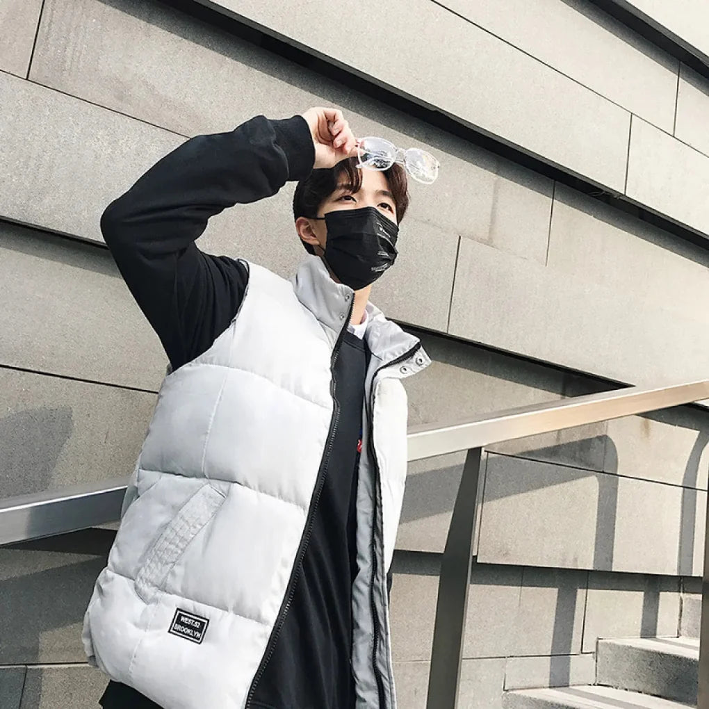 Gewatteerd Herengilet met Rits